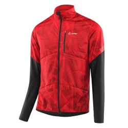 Veste pour hommes Löffler WorldCup 23 VTX noir-rouge